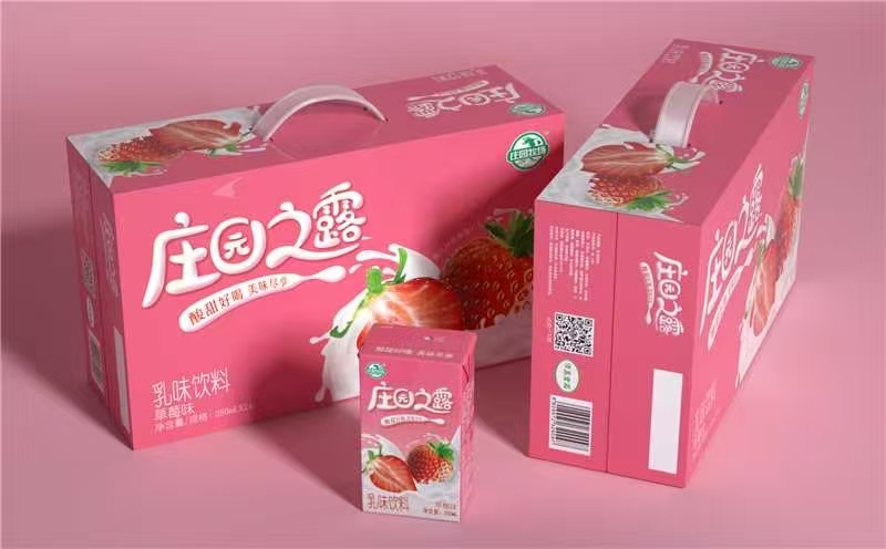 AG旗舰厅之露乳味饮料(草莓味)